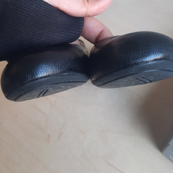 Rockport Adiprene By Adidas Black Leather Flats - Picture 10 of 14